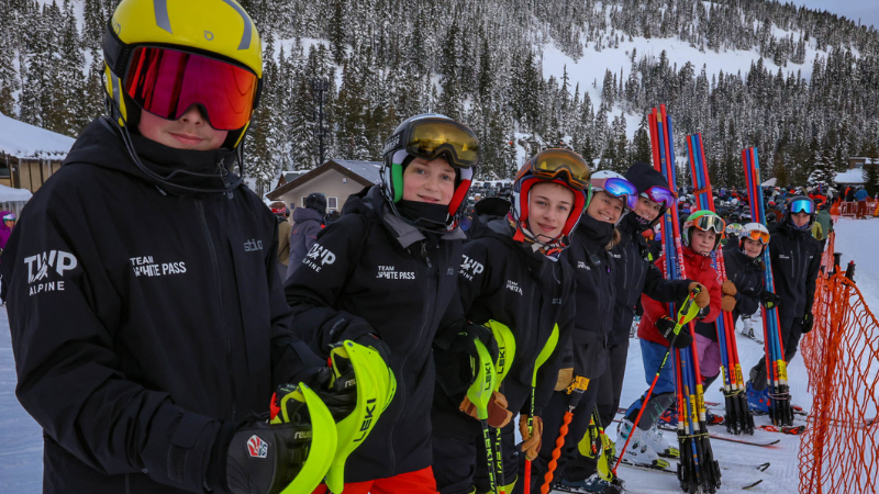 team white pass kids