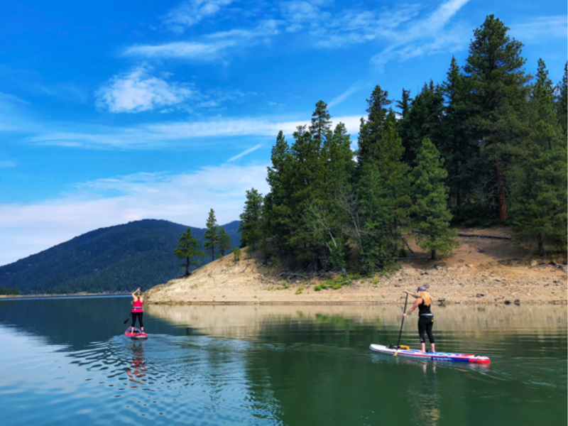 SUP Rimrock with Sara
