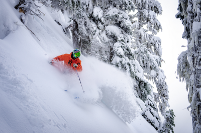 steep skier
