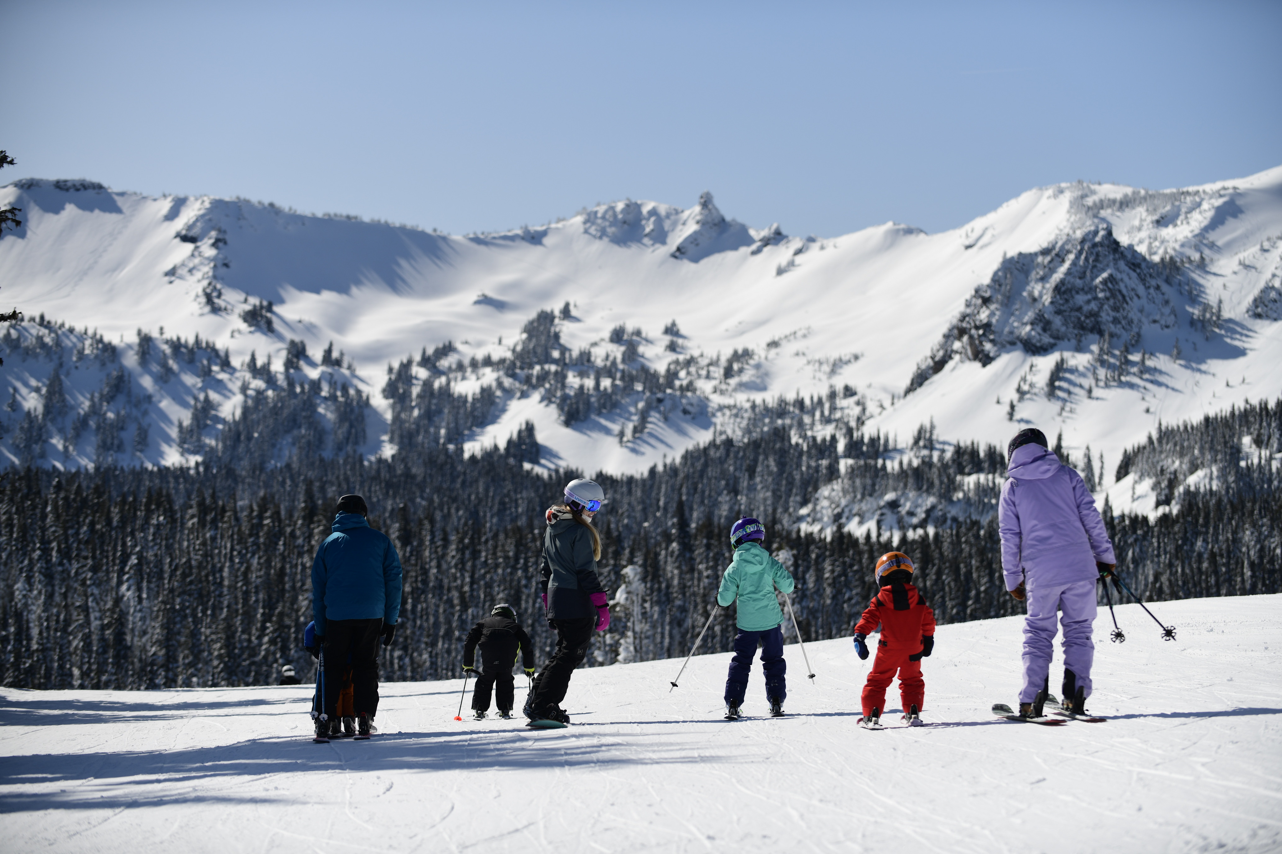 family traversing